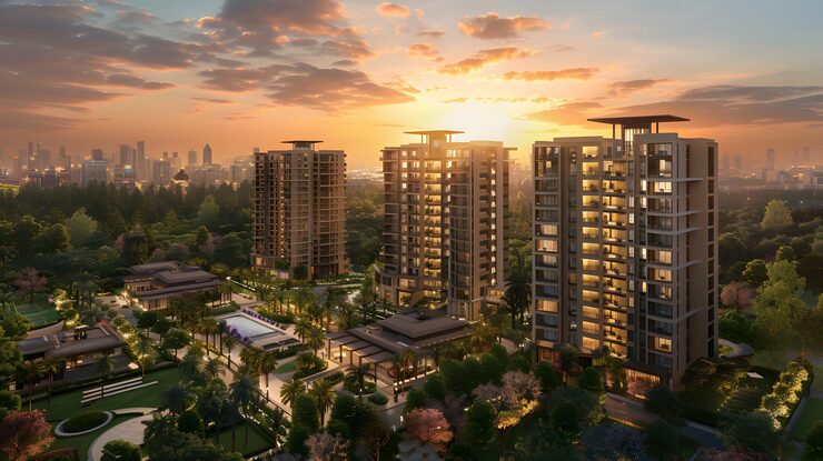 Crystal Prime Meridian Ghatkopar East 1, 2 and 3 BHK luxury apartments in Mumbai